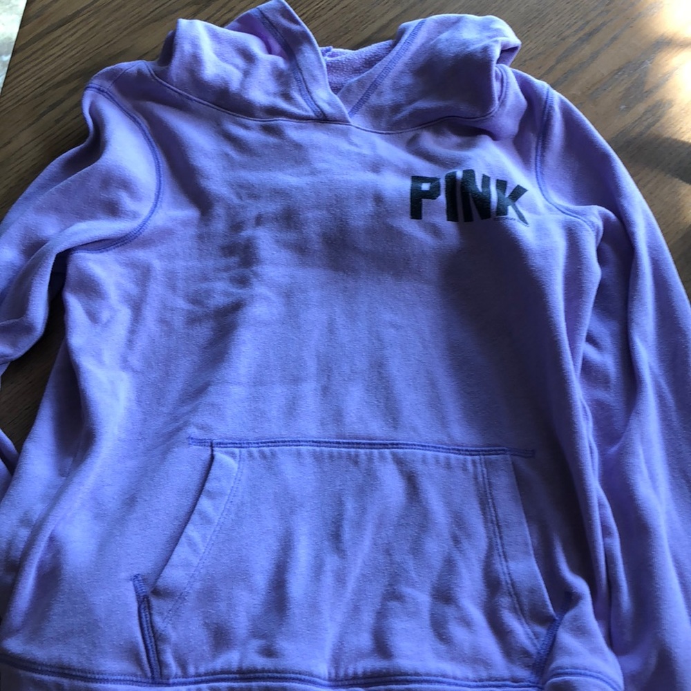 Purple hoodie from PINK